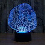Baby Product - Six Sided Dice Hologram LED Night Light Lamp - Color Changing