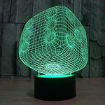 Baby Product - Six Sided Dice Hologram LED Night Light Lamp - Color Changing