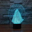 Baby Product - Snow Mountain Hologram LED Night Light Lamp - Color Changing