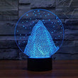 Baby Product - Snow Mountain Hologram LED Night Light Lamp - Color Changing