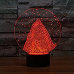 Baby Product - Snow Mountain Hologram LED Night Light Lamp - Color Changing