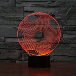 Baby Product - Soccer Ball Hologram LED Night Light Lamp - Color Changing