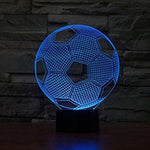 Baby Product - Soccer Ball Hologram LED Night Light Lamp - Color Changing