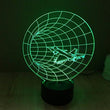 Baby Product - Space Vortex Hyperdrive Hologram LED Night Light Lamp - Color Changing