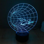 Baby Product - Space Vortex Hyperdrive Hologram LED Night Light Lamp - Color Changing