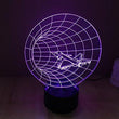 Baby Product - Space Vortex Hyperdrive Hologram LED Night Light Lamp - Color Changing