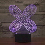 Baby Product - X Octopus Hologram LED Night Light Lamp - Color Changing