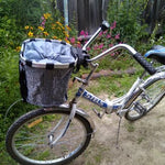 Biking - Bag - Detachable Basket Aluminum Alloy Frame Pet Carrier For Bicycle