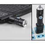 Biking - Light - Waterproof USB Rechargeable Front Super Bright Flashlight Bicycle LED