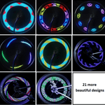 Biking - Safety Light - Colorful Bicycle Wheel Night LED Signal Light Accessories