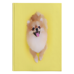 Custom Personalized Pomeranian Photo Journal Notebook - Turn Your Photos into a Limited Edition Stationary Diary