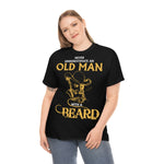 เสื้อยืดรุ่นลิมิเต็ดอิดิชั่นหนวดเคราชายชรา