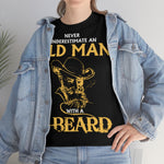 เสื้อยืดรุ่นลิมิเต็ดอิดิชั่นหนวดเคราชายชรา