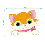Cat Animals Light Sticker - Elephant Cat Panda Giraffe