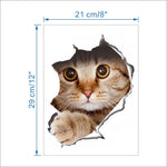 Cat Bathroom Stickers