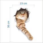 Cat Bathroom Stickers