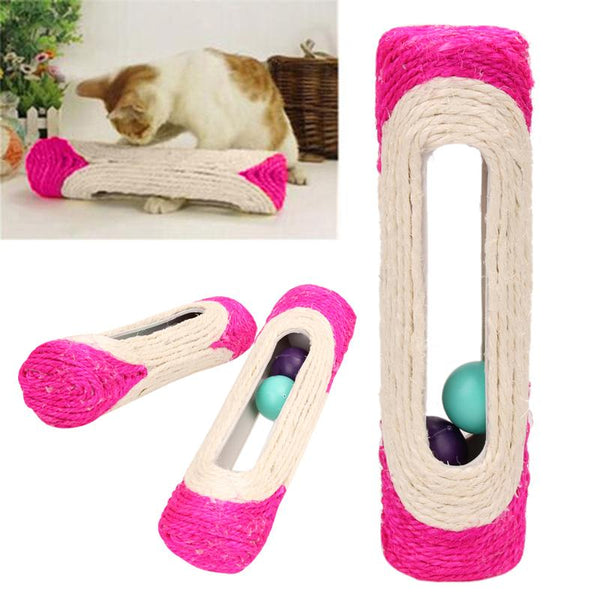 Cat Long Rolling Ball Scratching Toy