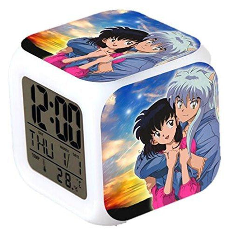 CE - LightningStore Inuyasha LED Alarm Clock Hot Sale - Create Your Own Design Or Choose From 30 Designs