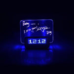 CE - LightningStore Message Clock - Leave A Message For Your Loved Ones - Bring Back Old Memories - Excellent Gift Idea - Anti Memory Loss Clock