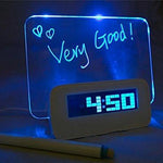 CE - LightningStore Message Clock - Leave A Message For Your Loved Ones - Bring Back Old Memories - Excellent Gift Idea - Anti Memory Loss Clock