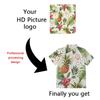 Personalized Dress Shirt - Short Sleeve Custom Shirt - Custom Hawaiian Shirt with Face Logo - Hawaii Shirt Print - Design Your Own