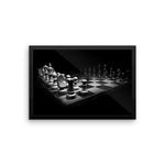 Chess Framed Photo Poster Wall Art Decoration Decor For Bedroom Living Room