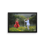 Child Photographers Framed Photo Poster Wall Art Decoration Decor For Bedroom Living Room