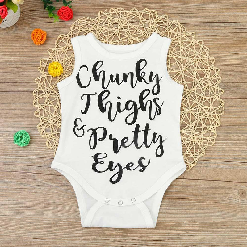 Chunky Thighs & Pretty Eyes Limited Edition Infant Rabbit Skin Onesie