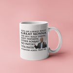 The Greatest Nonna Mug - Funny Gift for Nonna