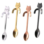 Cute Cat Stainless Steel Spoons