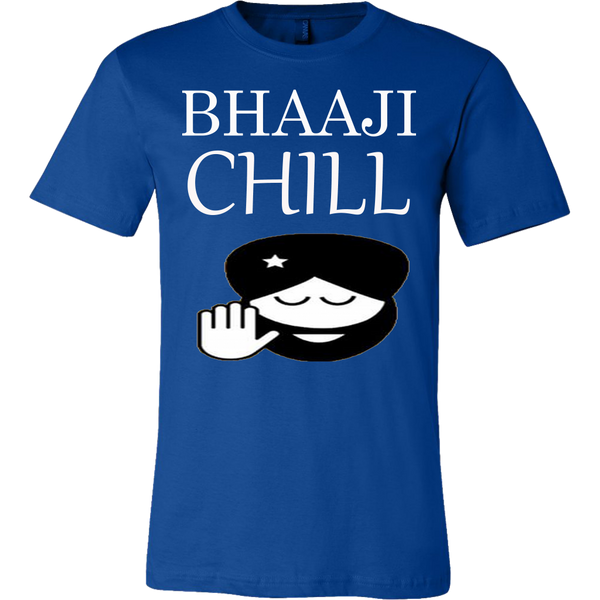 Bhaaji Chill Limited Edition Short Sleeve UniSex T-Shirt (Canvas Style)
