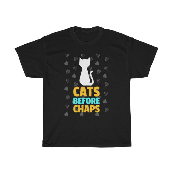 Cats Before Chaps T-Shirt For Cat Lovers