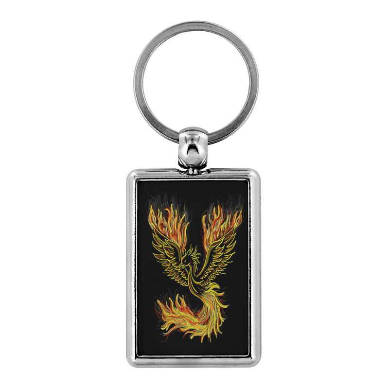 Baby Fire Phoenix Keychain - Spiritual Keychain
