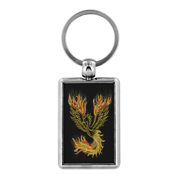 Baby Fire Phoenix Keychain - Spiritual Keychain