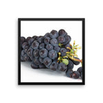 Grapes Framed Photo Poster Wall Art Decoration Decor For Bedroom Living Room