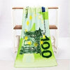 Home - LightningStore 500 Euro Currency Bill Beach Towel - Microfiber Bath Towels For Adults - Toalla Bathroom 70*140 Cm - Personalize Your House With This Elegant Towel