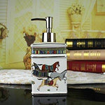 Home - LightningStore Ceramic Soap Dispenser Ivory Porcelain God Horse Design Hand Liquid Soap Dispensers Liquid Soap Dispenser Bathroom Lotion Bottle - Excellent For Home Office Or Hotel