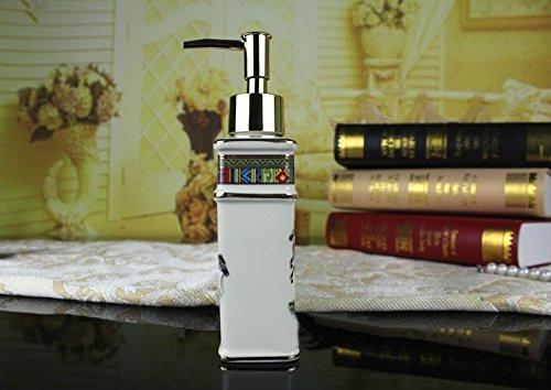 Home - LightningStore Ceramic Soap Dispenser Ivory Porcelain God Horse Design Hand Liquid Soap Dispensers Liquid Soap Dispenser Bathroom Lotion Bottle - Excellent For Home Office Or Hotel
