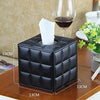 Home - LightningStore Cute Black White European Vintage Fashion Square Tissue Box Napkin Paper Towel Cover Holder Container Protector Case Outside Exterior Decoration Decor