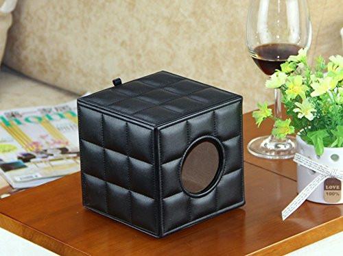 Home - LightningStore Cute Black White European Vintage Fashion Square Tissue Box Napkin Paper Towel Cover Holder Container Protector Case Outside Exterior Decoration Decor