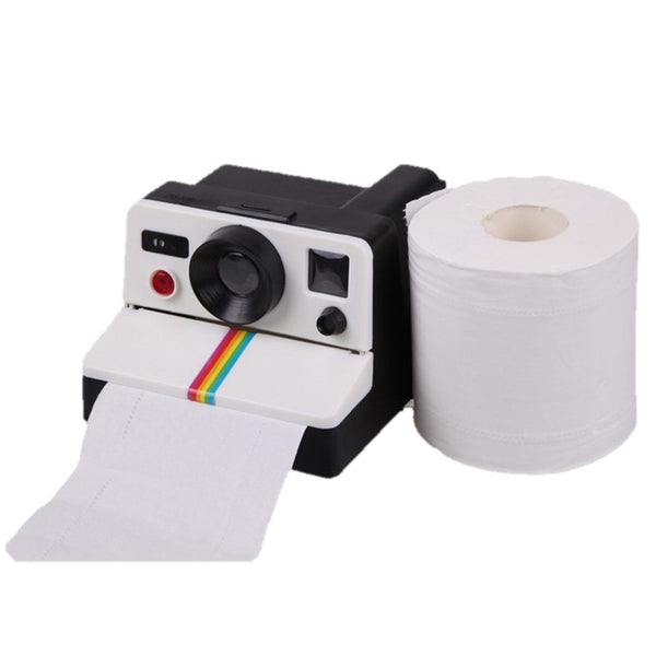 Home - LightningStore Cute Fashion Polaroid Camera Square Tissue Box Napkin Paper Towel Cover Holder Container Protector Case Outside Exterior Decoration Decor