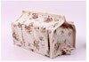 Home - LightningStore Cute Vintage Fashion Fabric Flower Makeup Bag Rectangular Rectangle Tissue Box Napkin Paper Towel Cover Holder Container Protector Case Outside Exterior Decoration Decor
