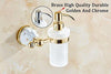 Home - LightningStore Gold Silver Luxury Liquid Hand Soap Dispenser For Bathroom - Mounted Liquid Soap Dispenser - Ideal For Using At Home Office Or Hotel