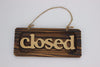 Home - LightningStore Vintage Wooden Open Closed Toilet Welcome Kitchen Sign Board - Excellent For Decorating Your Home Cafe Or Shop - Home Decor Suppliers