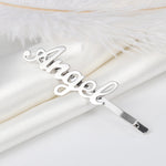 Custom Hair Clips - Personalized Hair Clip with Name - Custom Hair Pins Accessories - Monogram Hair Clip -