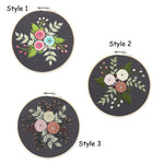 Floral Beginner Embroidery Kit