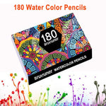 180 Pieces Water Color Pencils Set