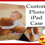 Custom Personalizable Photo iPad Case - Custom Wallet iPad Case - iPad 2 3 4 | iPad Mini 1 2 3 4 | iPad Pro 10.5 11 12.9 | iPad Air 1 2