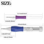 DIY Punch Needle Set Threaders Craft Tool for Embroidery Sewing DIY Sewing Stitching Punch Needle Set