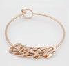 Custom Personalized Heart Shaped Name Bracelet - Comes in Gold Silver Rose Gold